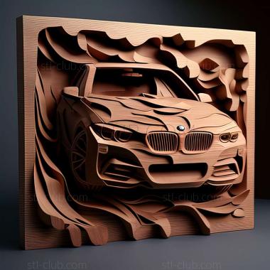 3D мадэль BMW 3  F30 (STL)